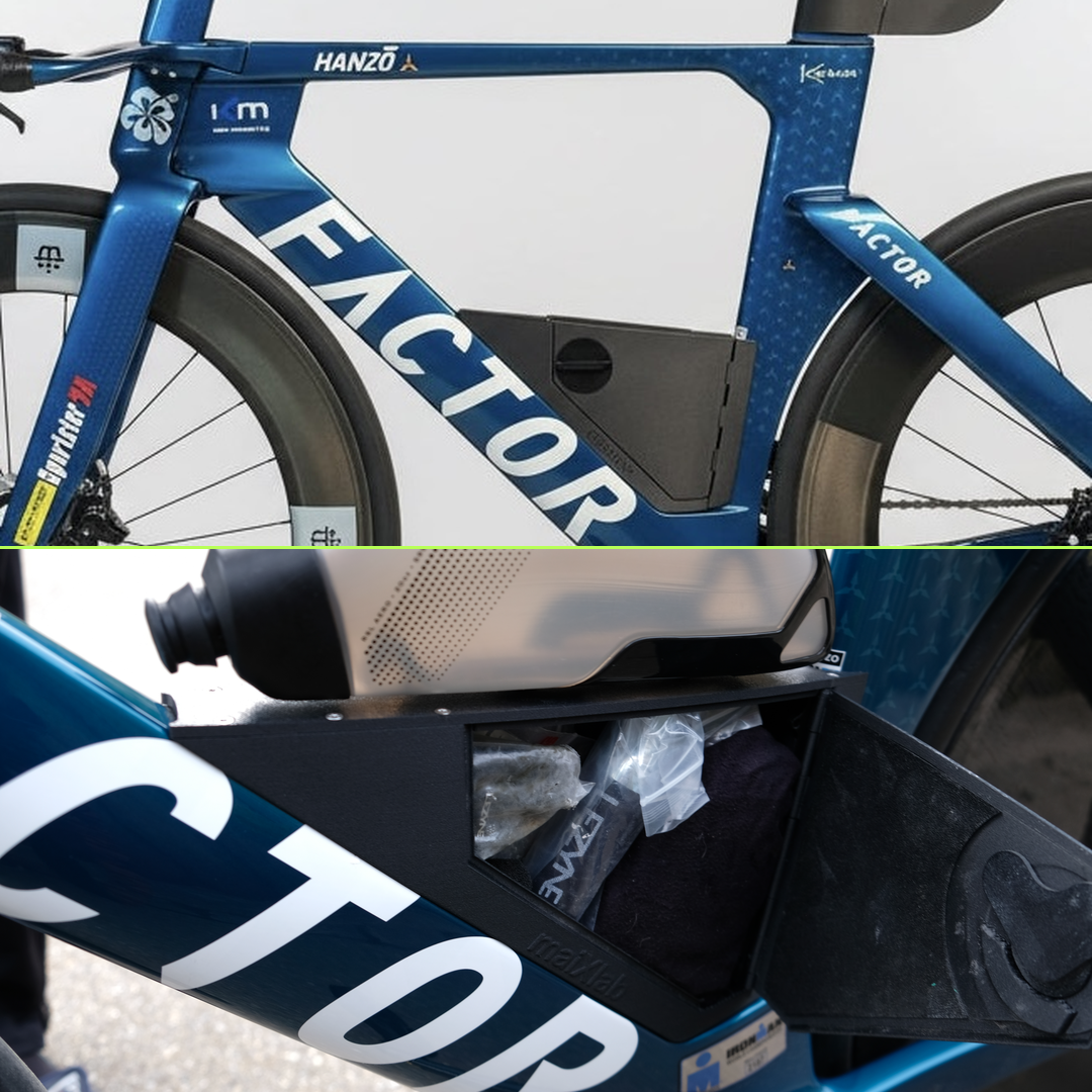 TriBox - Aero Storage Box for the Factor Hanzō Bikes